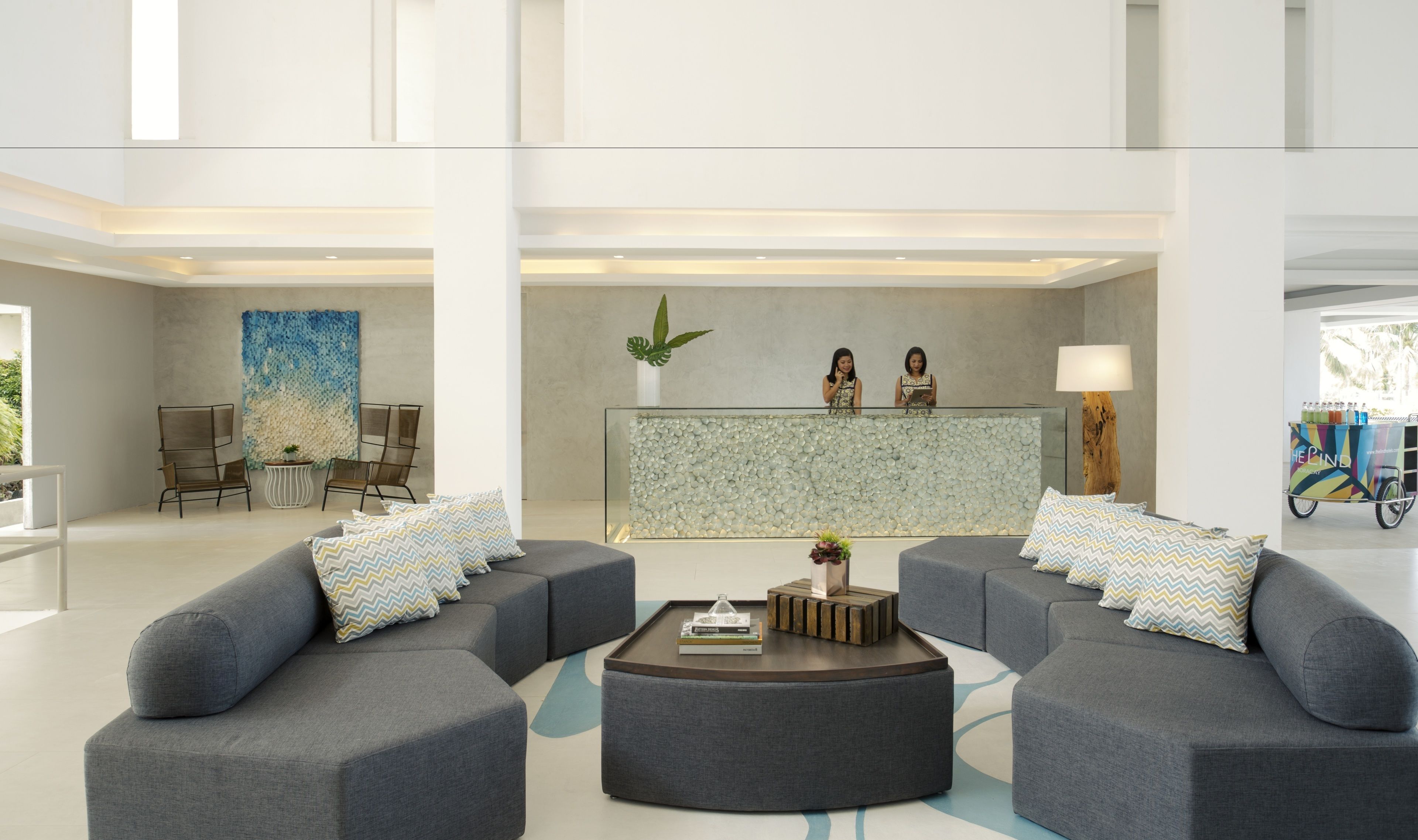 check-in/check-out kiosk