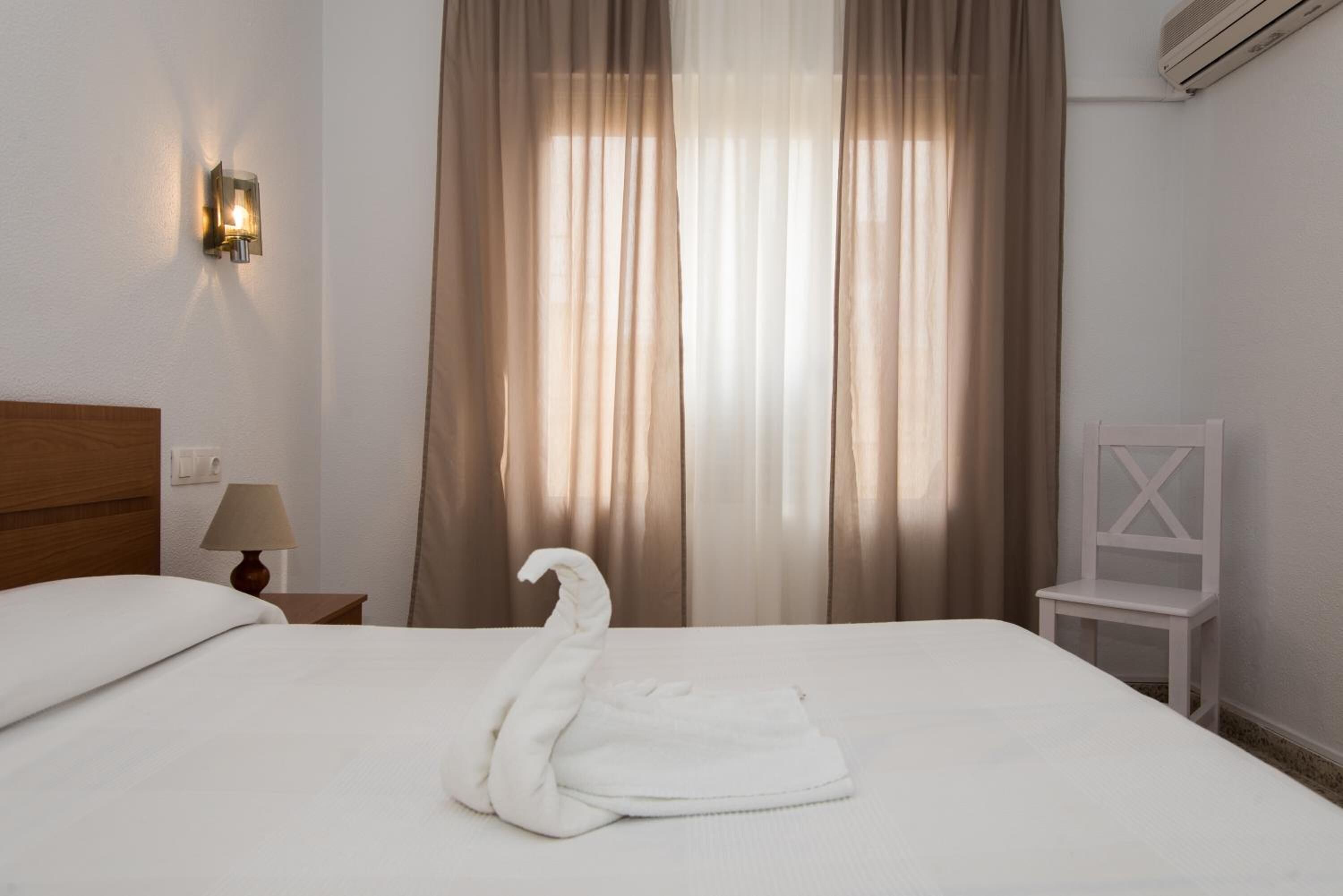 Desk, rollaway beds, free WiFi, bed sheets