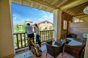 Apartment, 1 Bedroom, Garden View | Balcony - Chervò Residence San Vigilio (Pozzolengo)