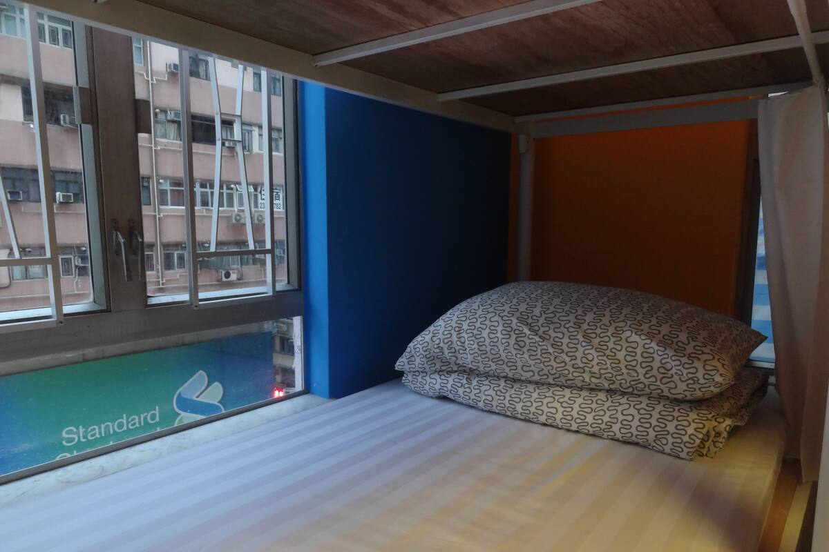 One bed in Shared Dormitory, Mixed Dorm (10-Bed) | Minibar (some free items), in-room safe, desk, soundproofing