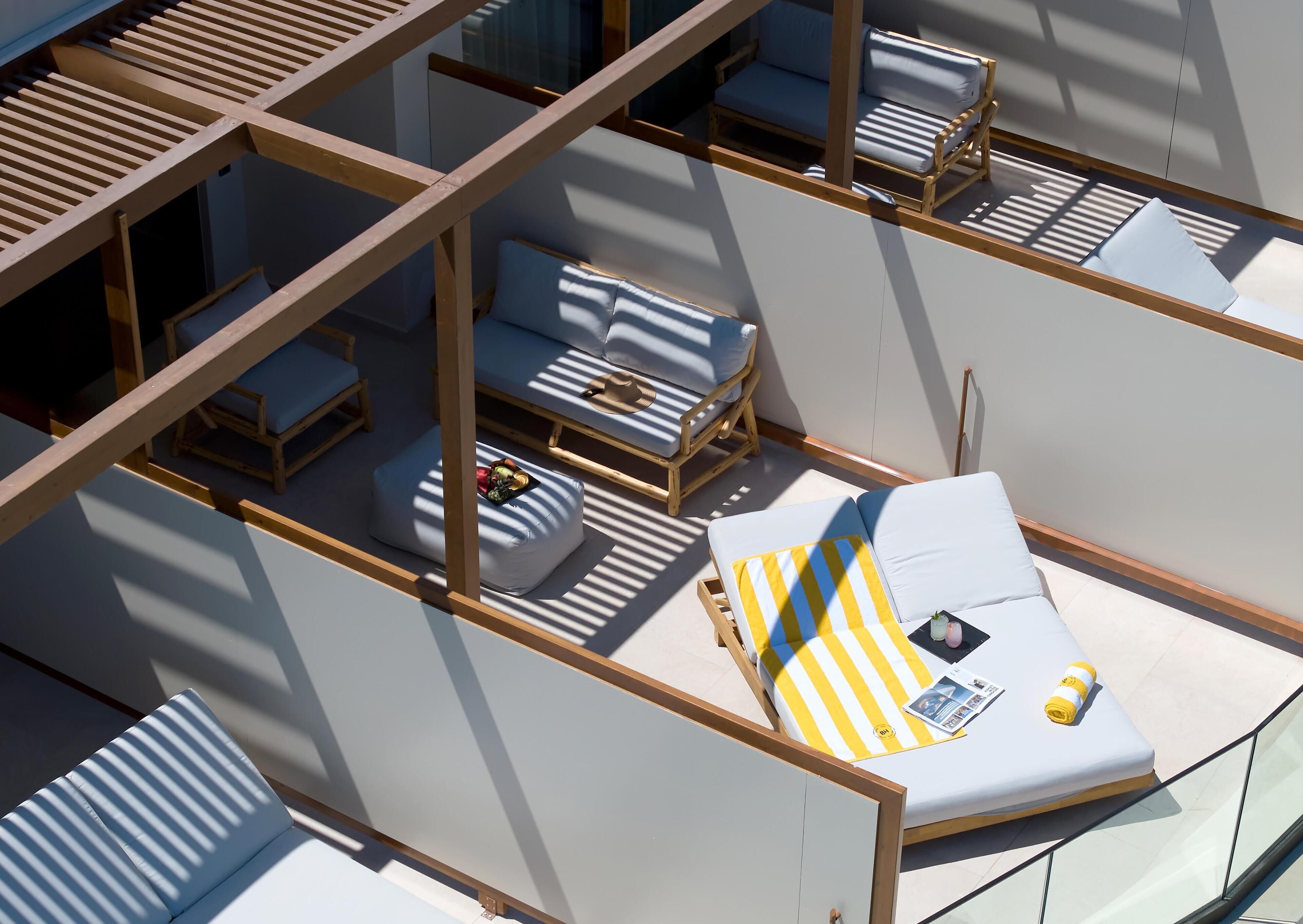 ห้องจูเนียร์สวีท, เตียงคิงไซส์ 1 เตียง (Swim up Pool) | วิวจากห้องพัก