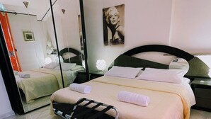Dobbelt- eller tomannsrom, privat bad