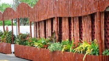 Fassade der Unterkunft