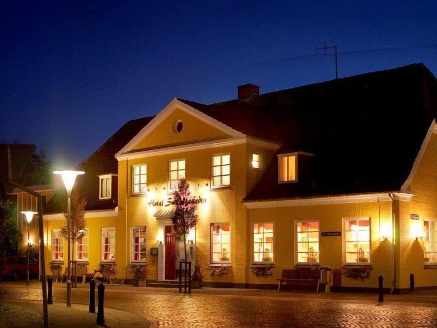 Front of property – evening/night