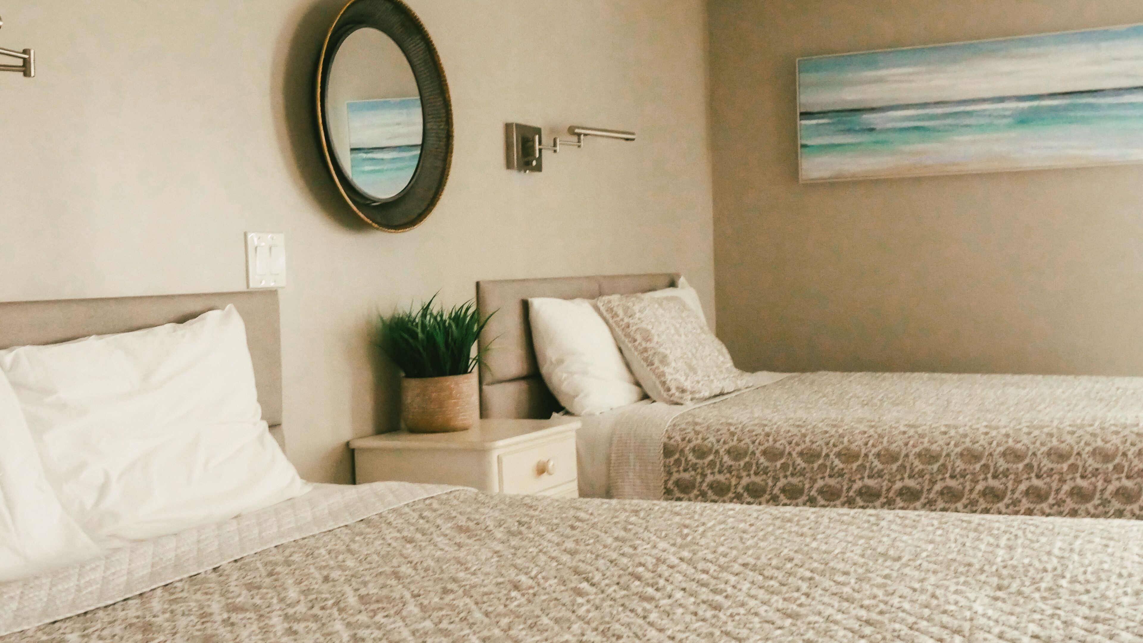 Queen Room, Ocean View | Tabla de planchar con plancha y camas extra 