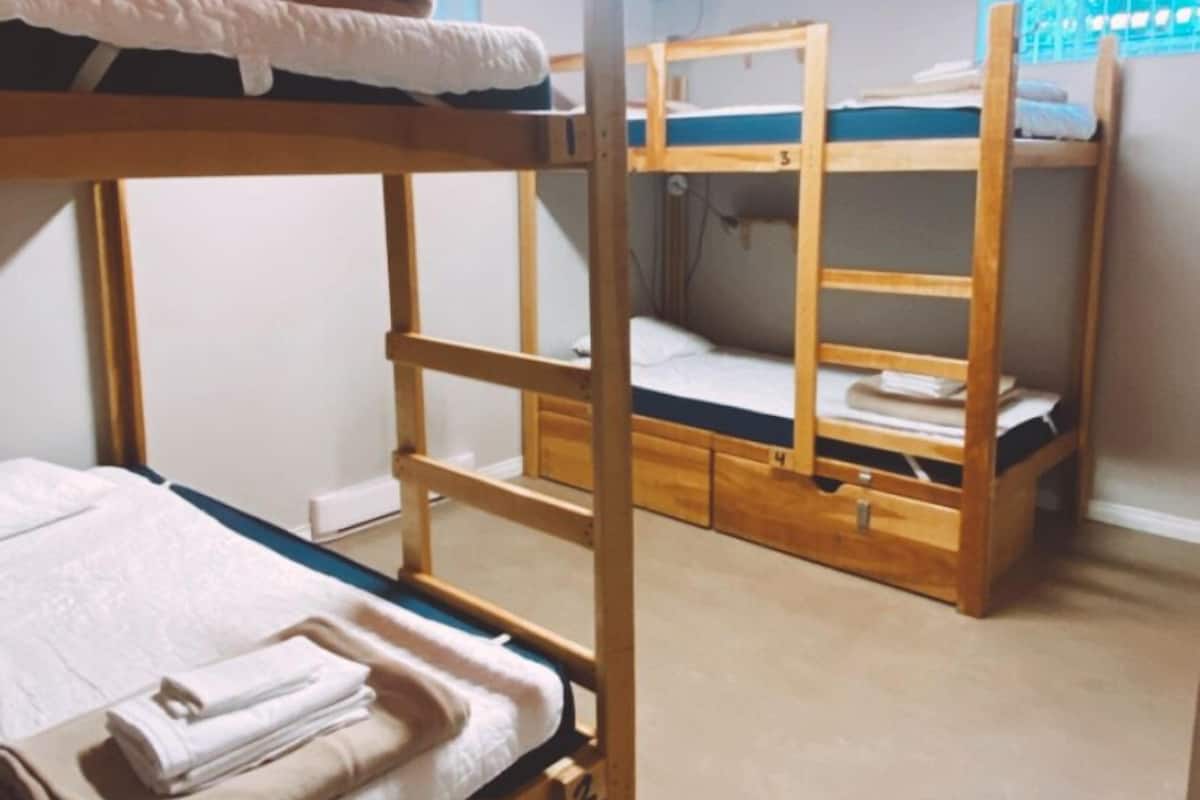 Shared Dormitory, 4 single beds