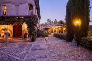 Front of property - evening/night