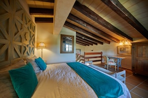 Suite | Premium bedding, in-room safe, individually decorated, desk