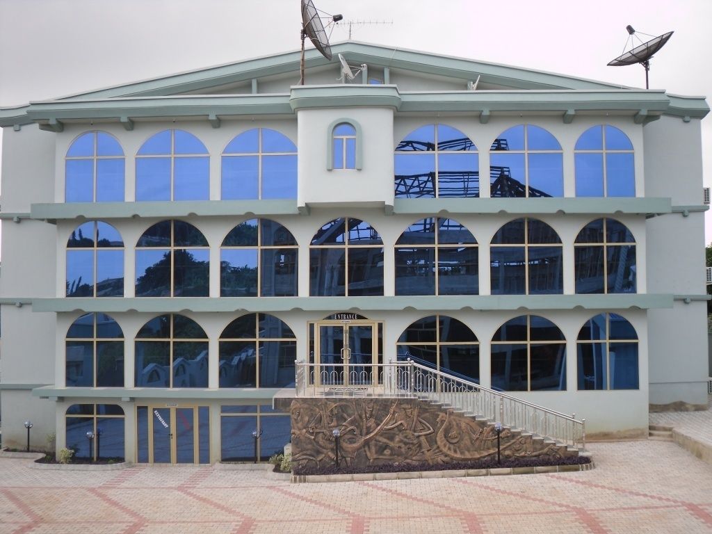 Overnatningsstedets facade