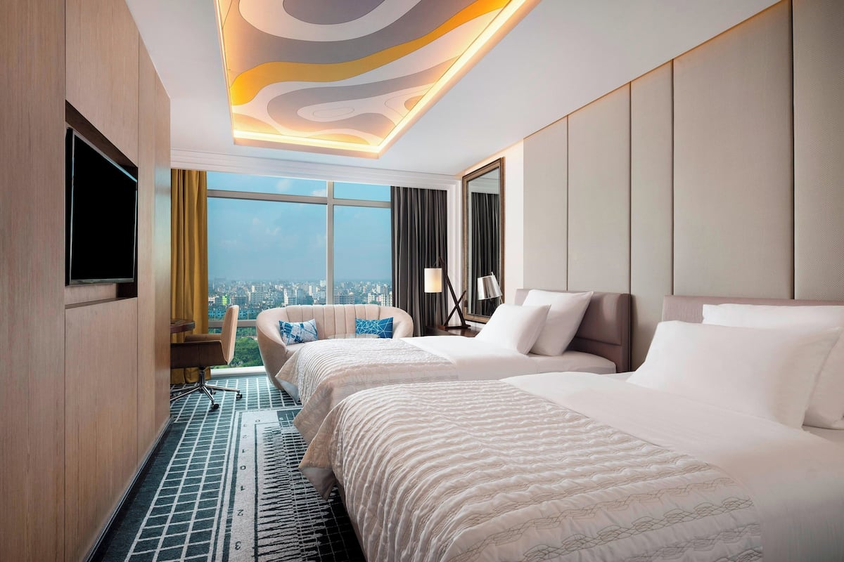 Club Room, 2 Double Beds