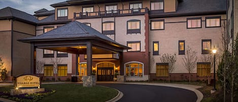 Front of property - evening/night