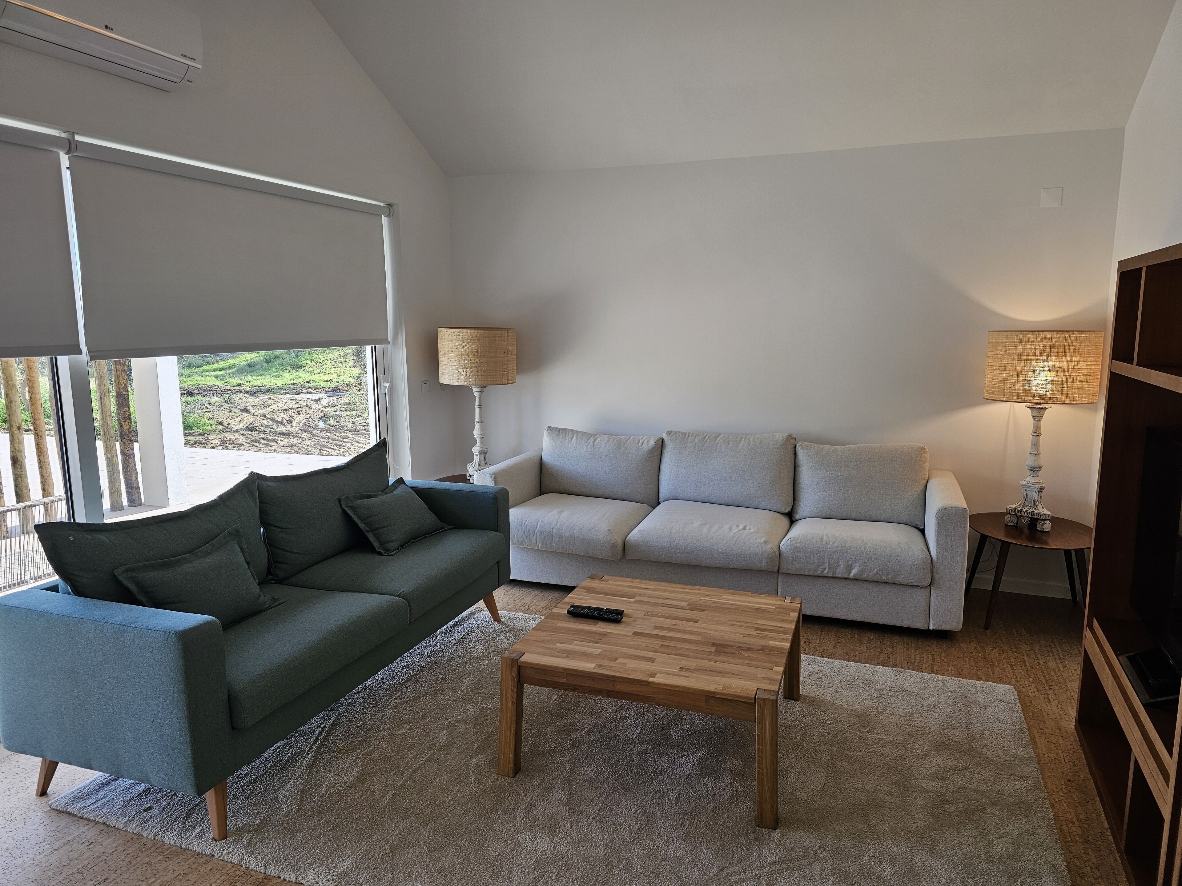 luxury villa | living area | 32-inch flat-screen tv with cable channels, tv