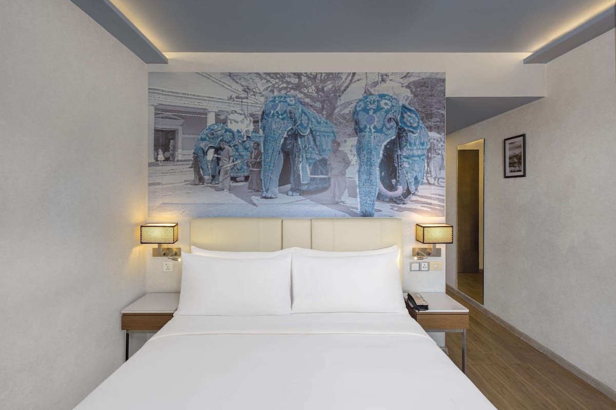 1 camera, biancheria da letto di alta qualità, copriletto in piuma