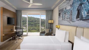 Phòng Deluxe, quang cảnh hồ | 1 phòng ngủ, bộ đồ giường cao cấp, chăn bông