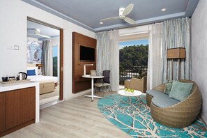 เครื่องนอนระดับพรีเมียม, ผ้านวมขนเป็ด, เตียงเมมโมรีโฟม, มินิบาร์