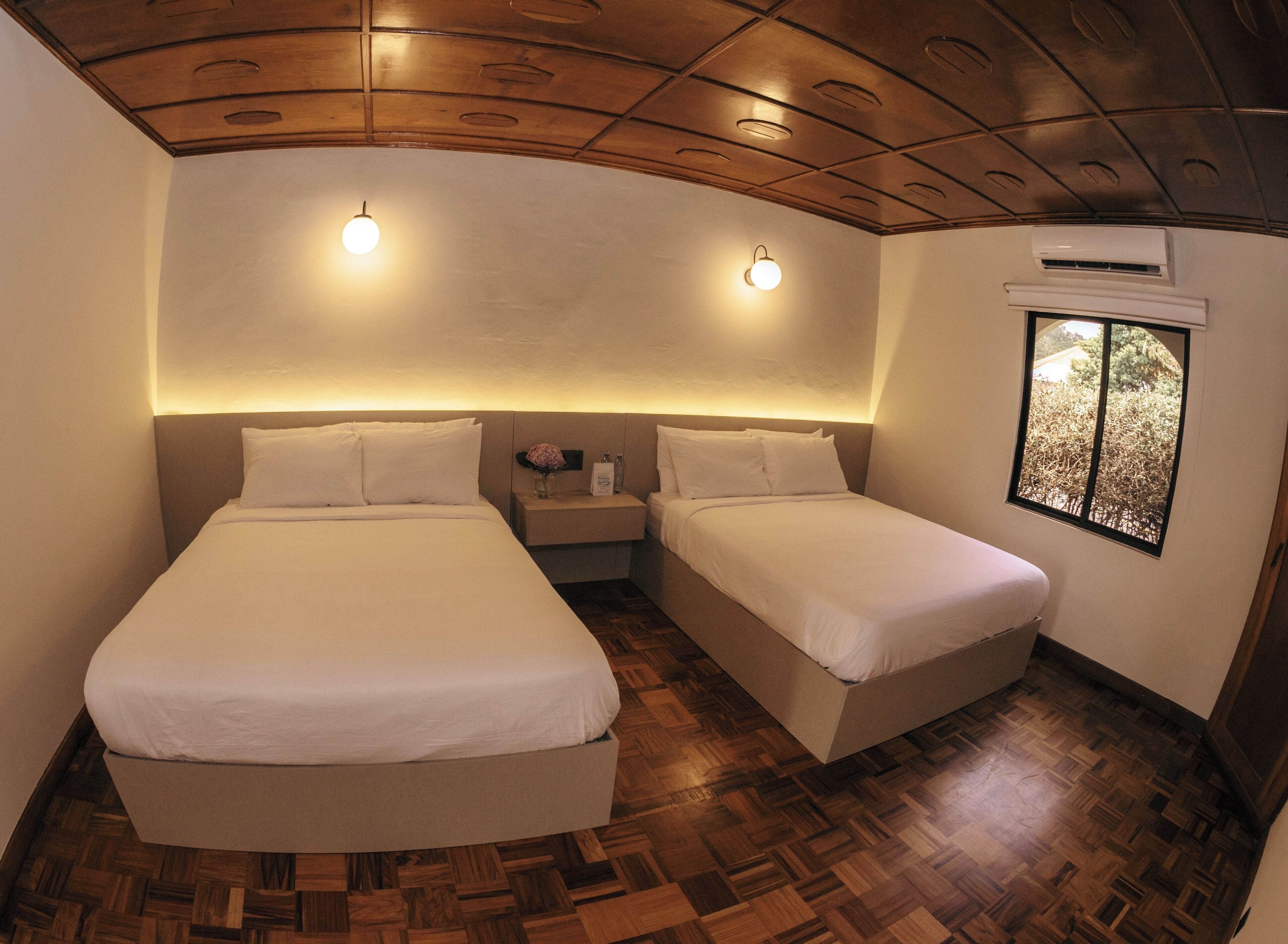 deluxe double room, 2 queen beds | 1 bedroom, premium bedding, down duvets, in-room safe