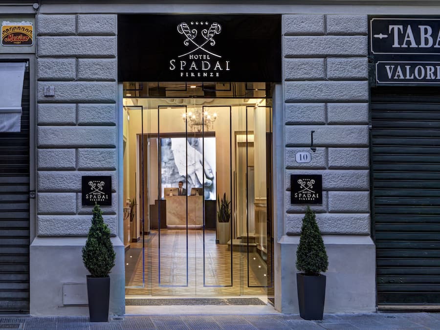 Entrada de la propiedad