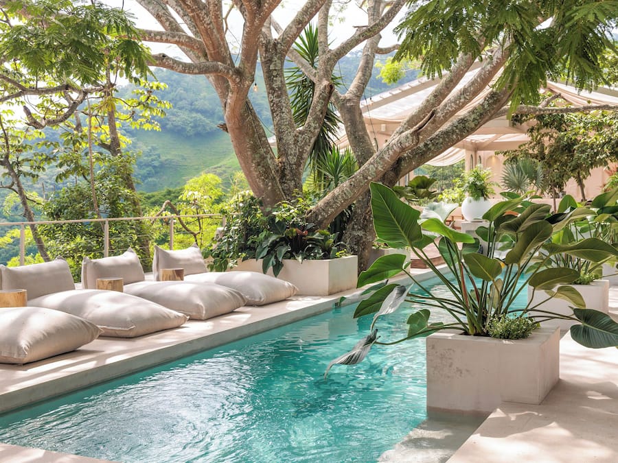 2 outdoor pools, pool umbrellas, sun loungers