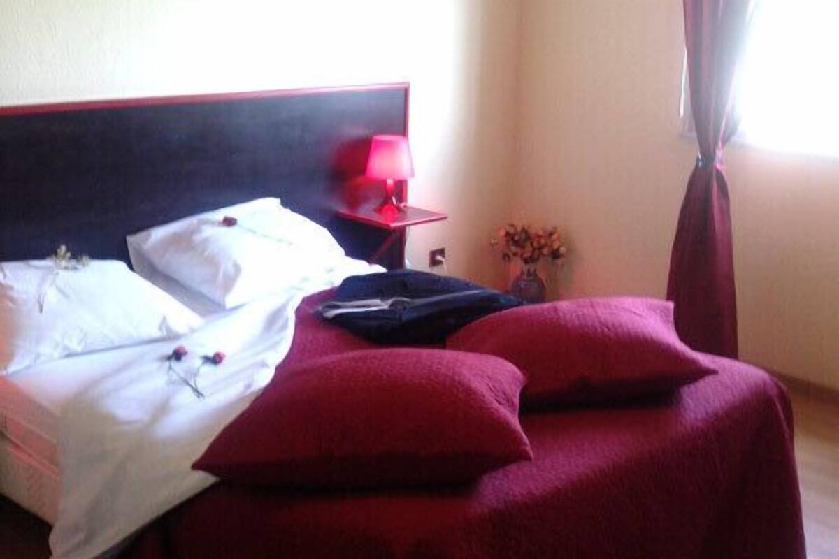 Double Room | Desk, iron/ironing board (on request), cribs (free)