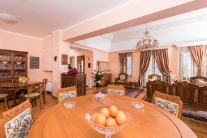 Sittområde i lobbyn