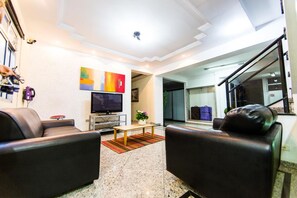 Sala de estar en el lobby