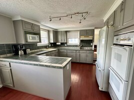 Suite, 2 Bedrooms | Private kitchen | Mini-fridge, microwave, coffee/tea maker