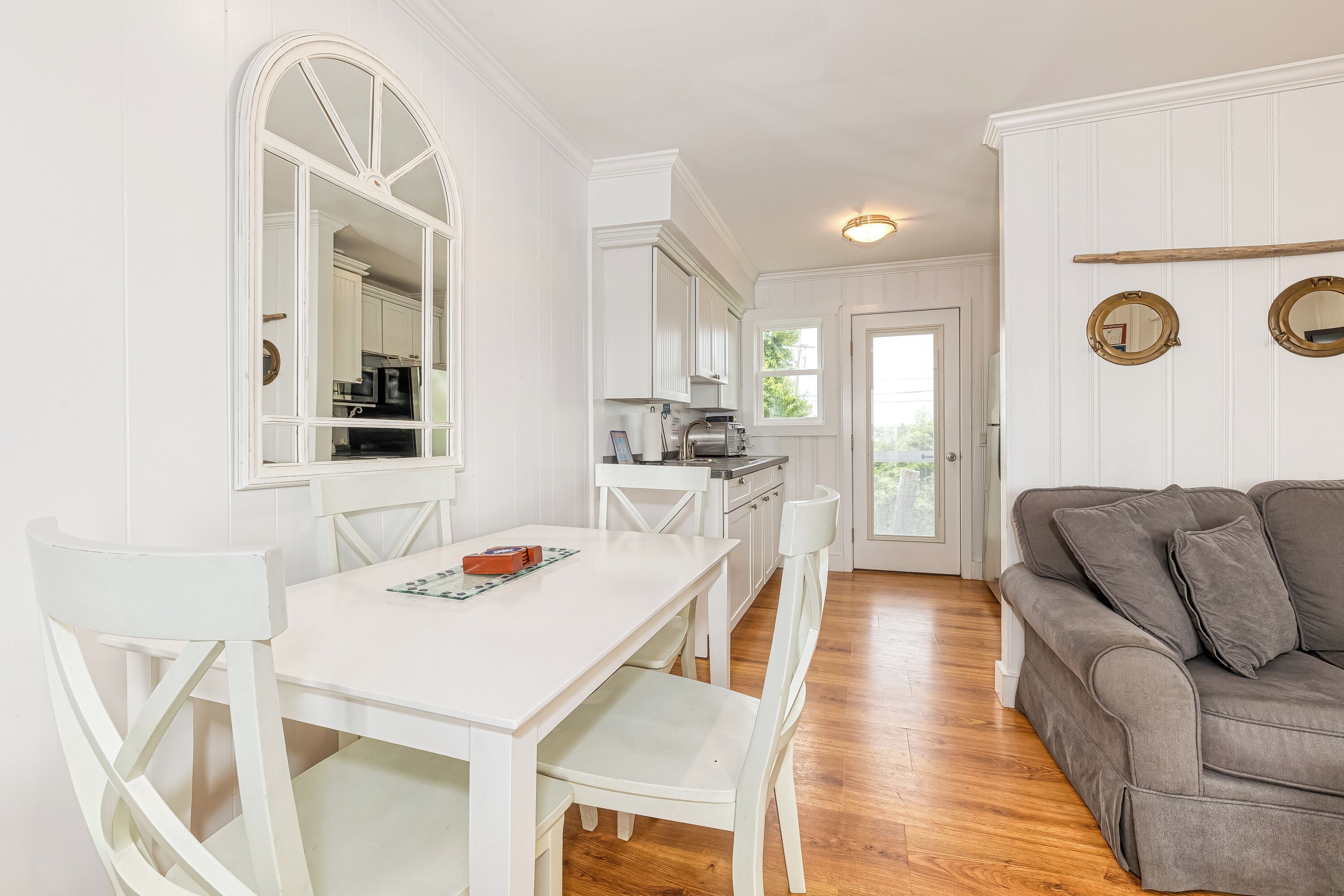 individually decorated, individually furnished, iron/ironing board