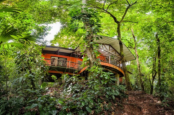 Standard Bungalow, 2 Katil Kelamin (Double), Kitchenette, River View | Katil lipat simpan/tambahan, cadar katil 