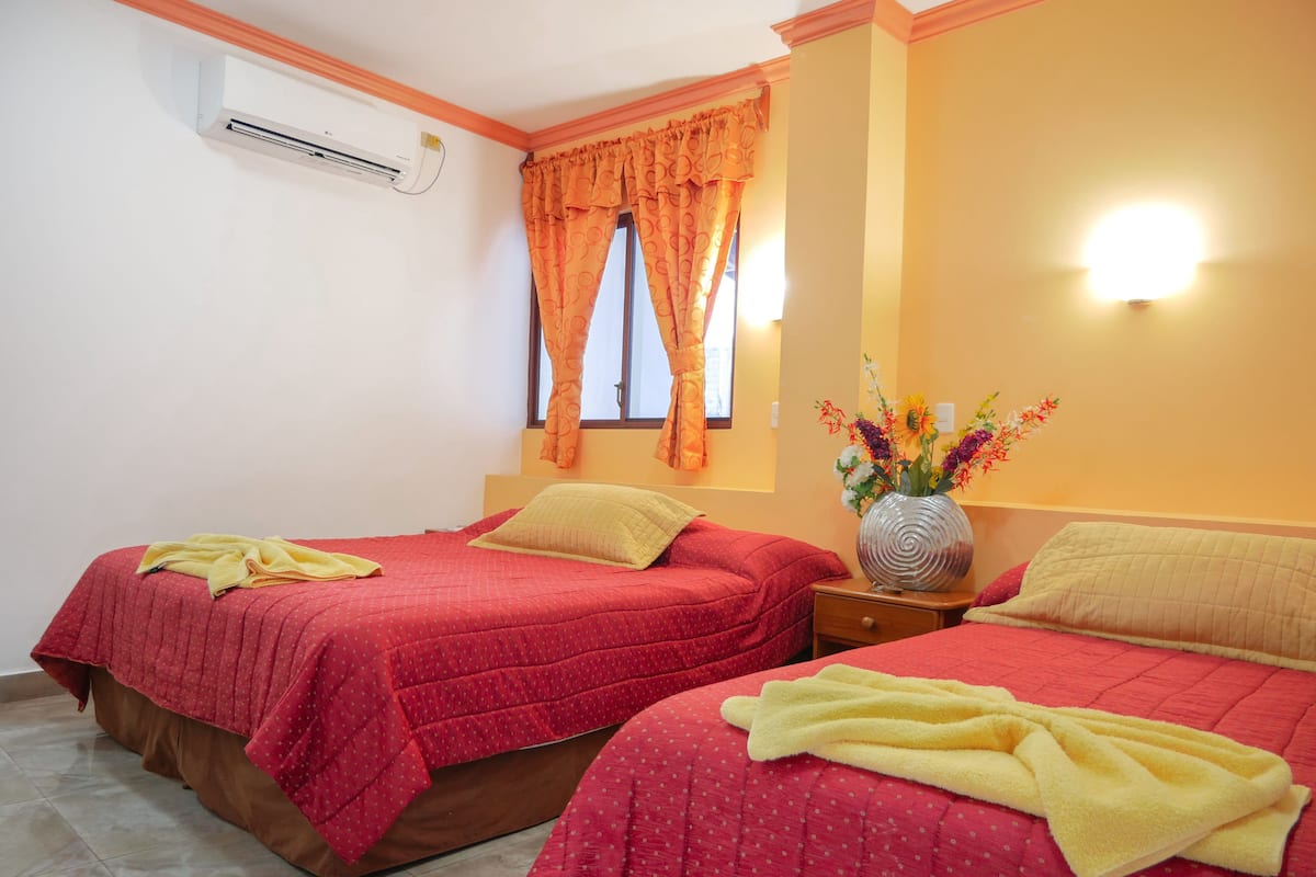 Premium bedding, desk, bed sheets