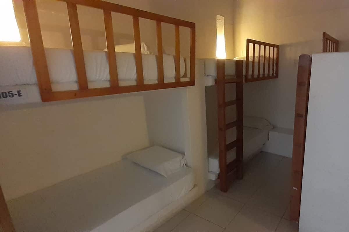 Blackout curtains, rollaway beds, free WiFi, bed sheets