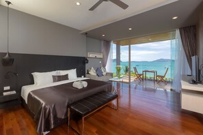 Seaview Pool Suite | In-room safe, individually furnished, desk, blackout curtains - X10 Seaview Suites Panwa Beach (Wichit)