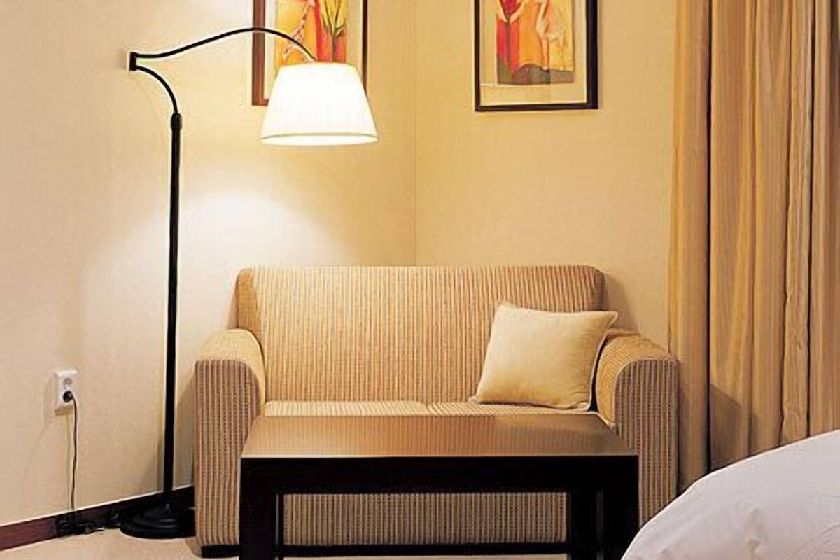 Quarto duplo luxo | Frigobar, Wi-Fi de cortesia