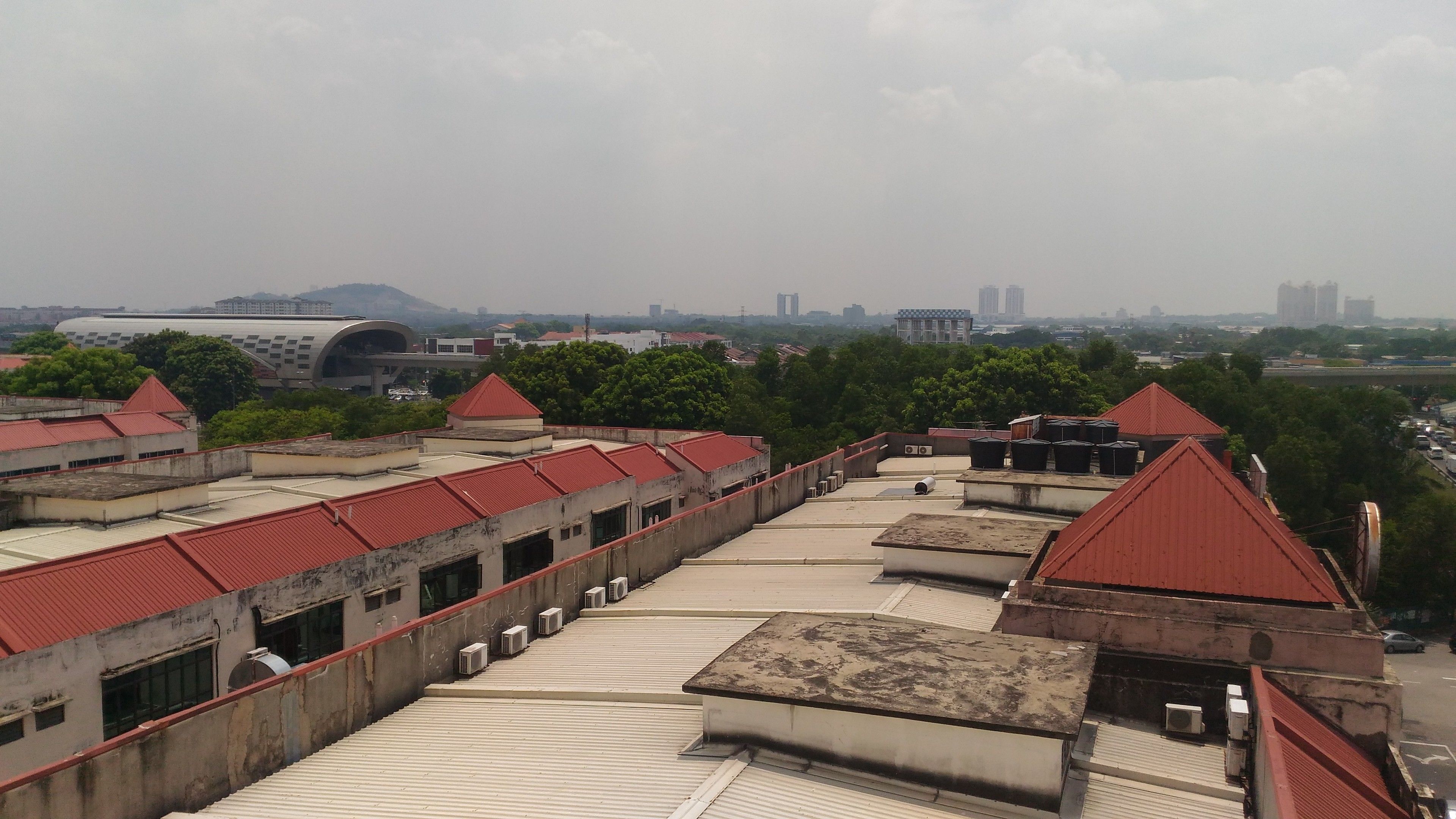 Quang cảnh nhìn từ nơi lưu trú