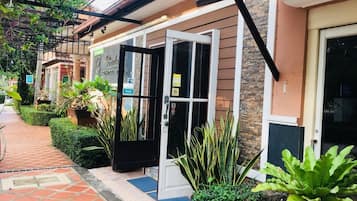 Overnatningsstedets facade