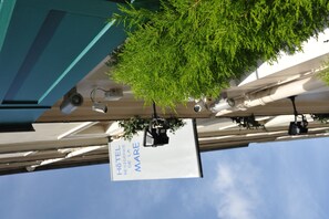 Façade de l’hébergement