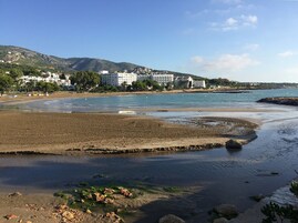 Beach nearby, white sand