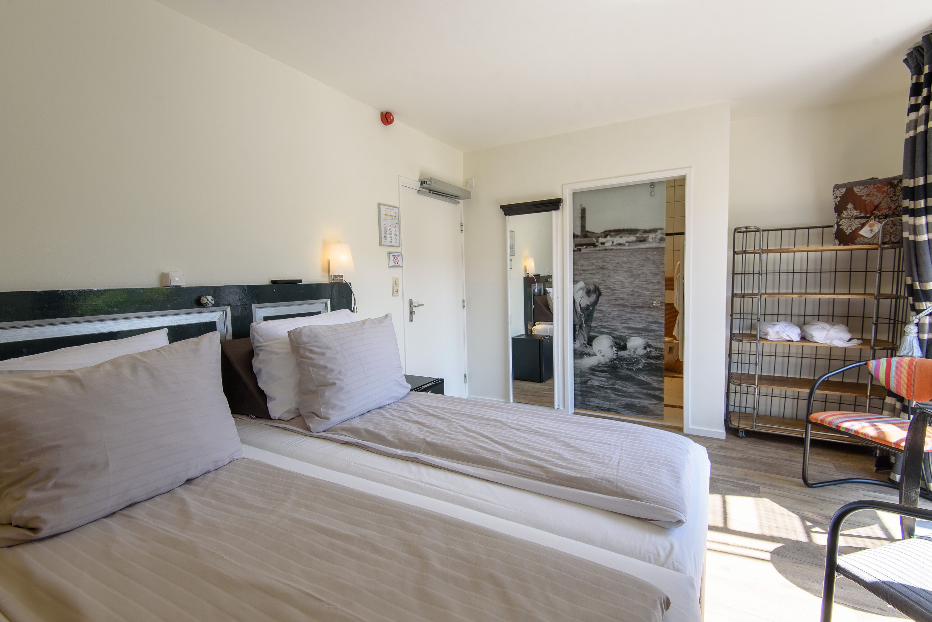 deluxe double room, private bathroom, garden view | premium bedding, minibar, individually decorated, individually furnished