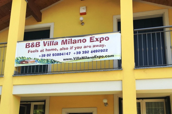 Fassade der Unterkunft