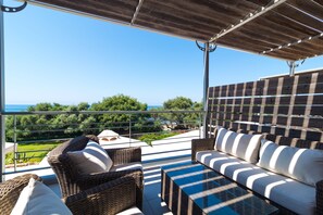 Villa, 2 Bedrooms, Sea View | View from room - Dialiskari Villas (Trifylia)