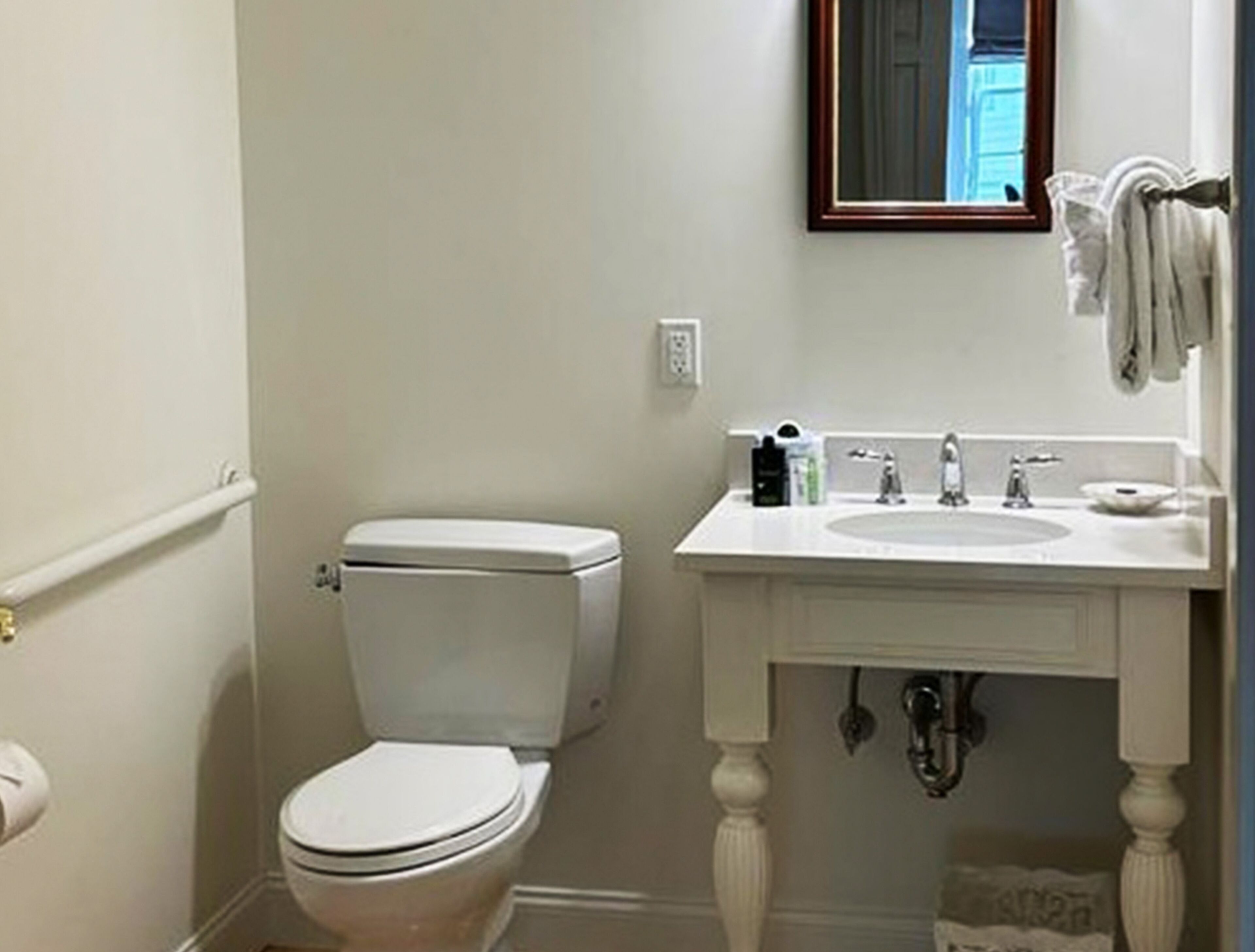 premium room, 2 queen beds | bathroom | shower, free toiletries, hair dryer, towels