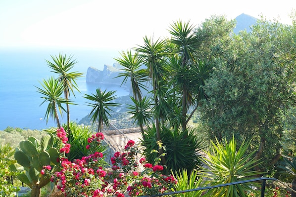 Blick von der Unterkunft