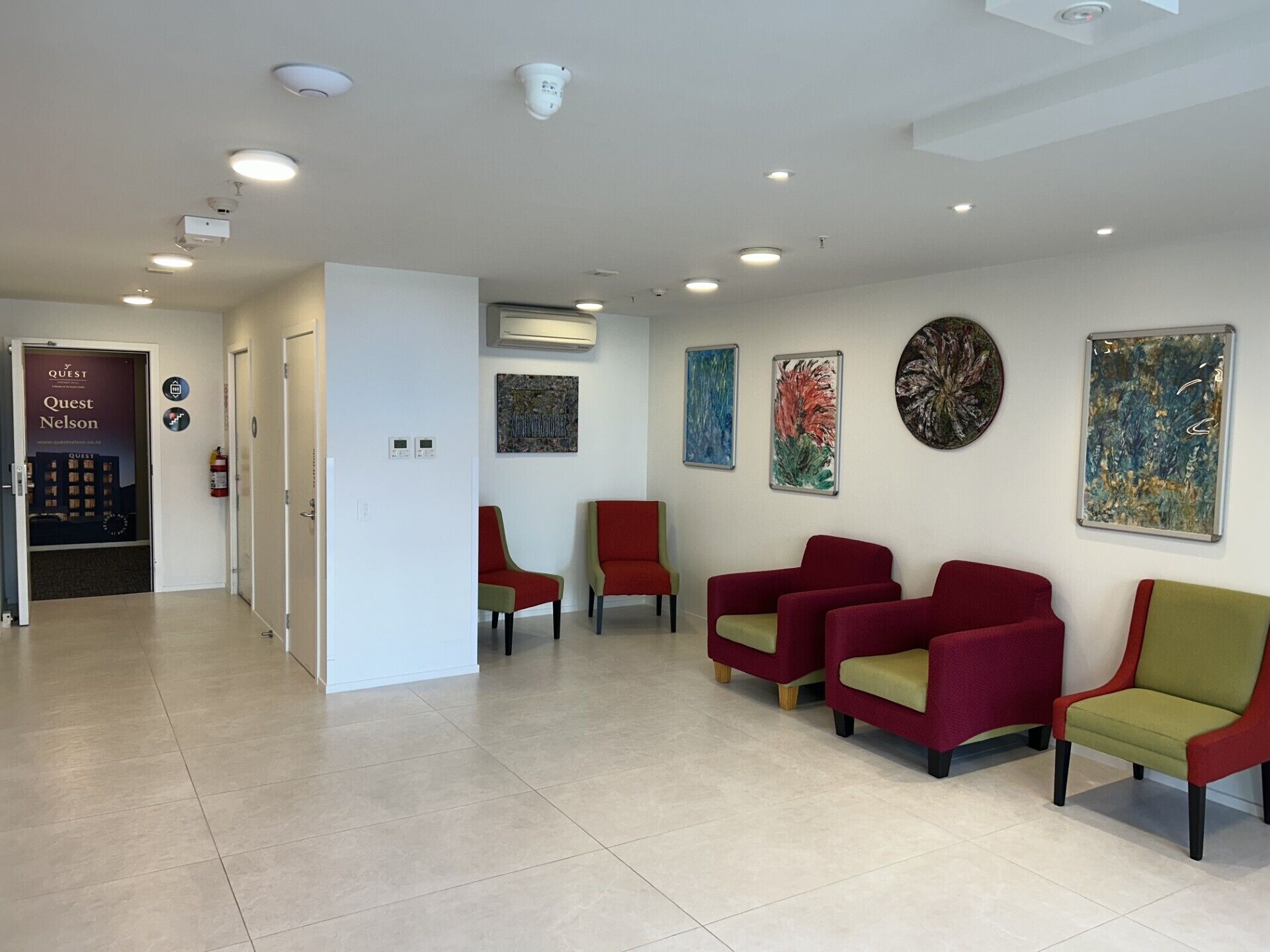 Sitzecke in der Lobby