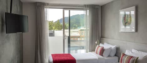 Tempur-Pedic beds, desk, soundproofing, iron/ironing board