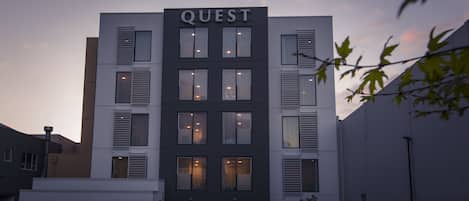 Fassade der Unterkunft