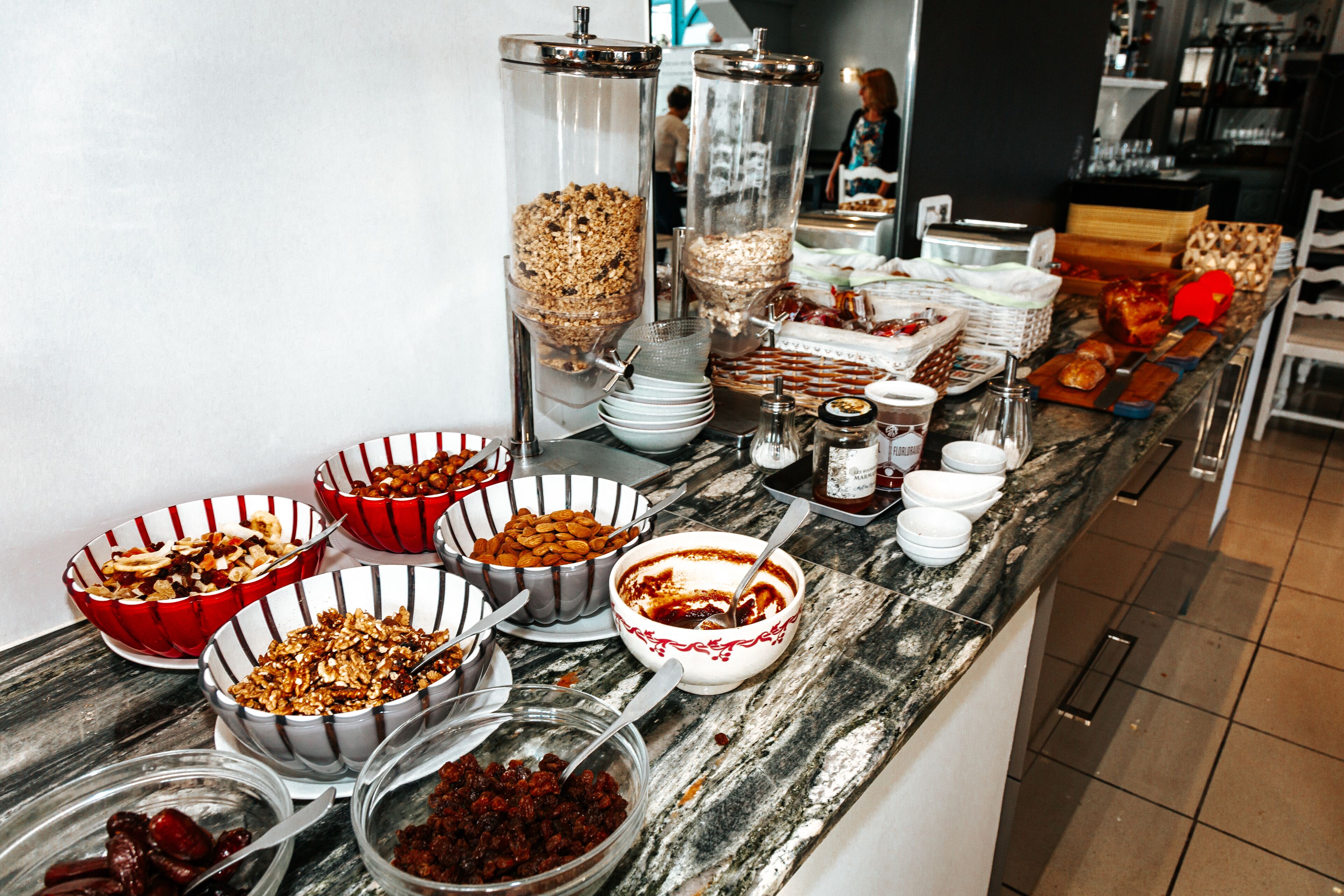 Daily buffet breakfast (EUR 10 per person)