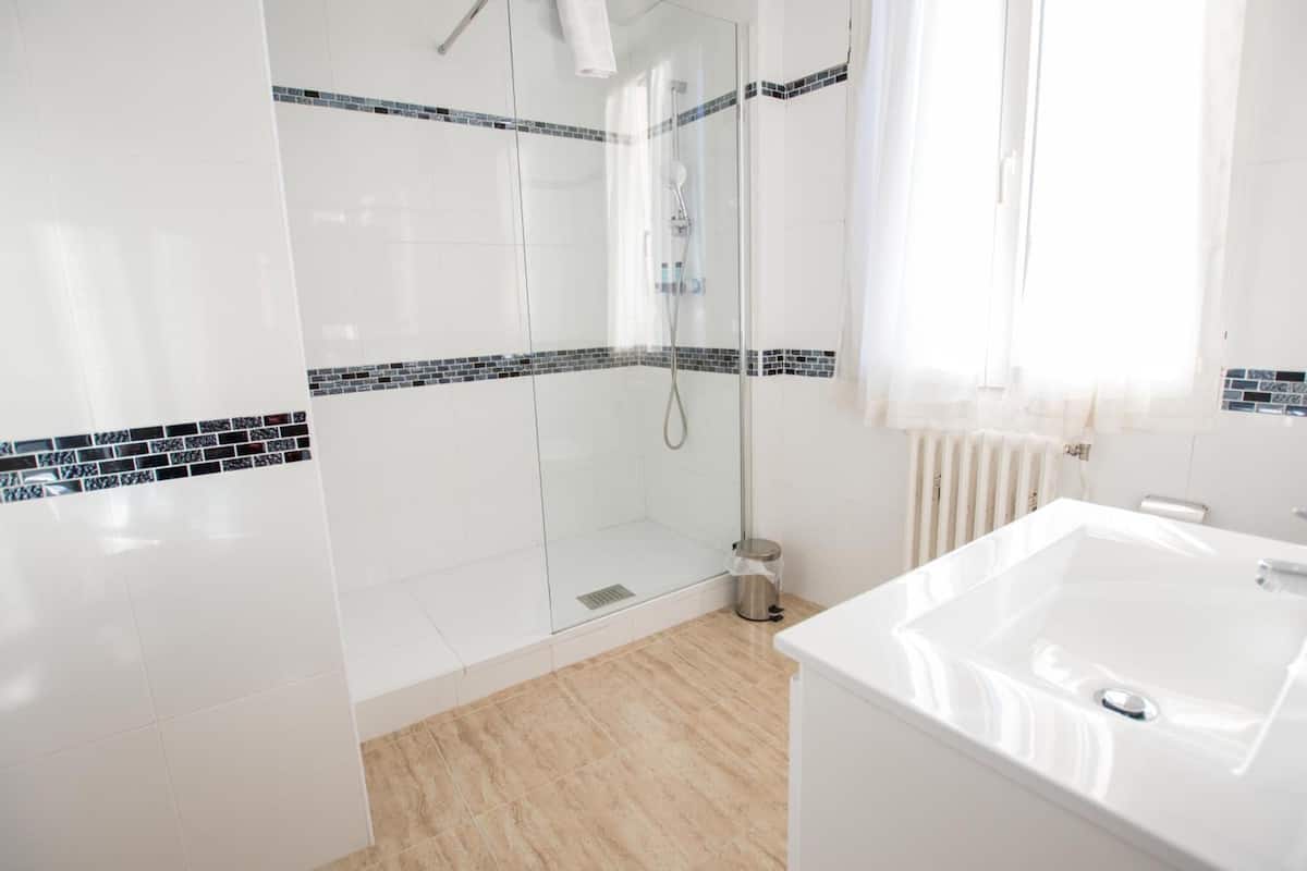 free toiletries, hair dryer, bathrobes, slippers