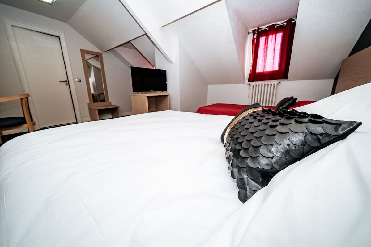 triple room | premium bedding, in-room safe, individually decorated