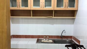 Superior Double Room | Private kitchen | Full-sized fridge