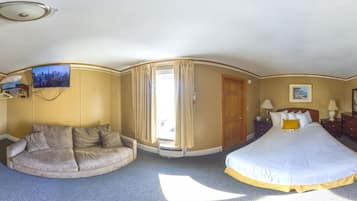 Standard Room, 1 Katil Ratu (Queen) dengan Katil Sofa, Balcony, Partial Ocean View | Bilik Mandi | Kelengkapan dandanan diri percuma, pengering rambut, tuala disediakan