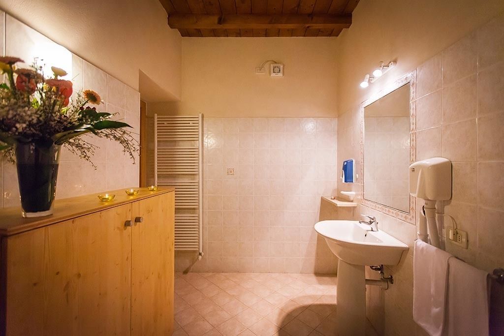 free toiletries, hair dryer, bidet, towels